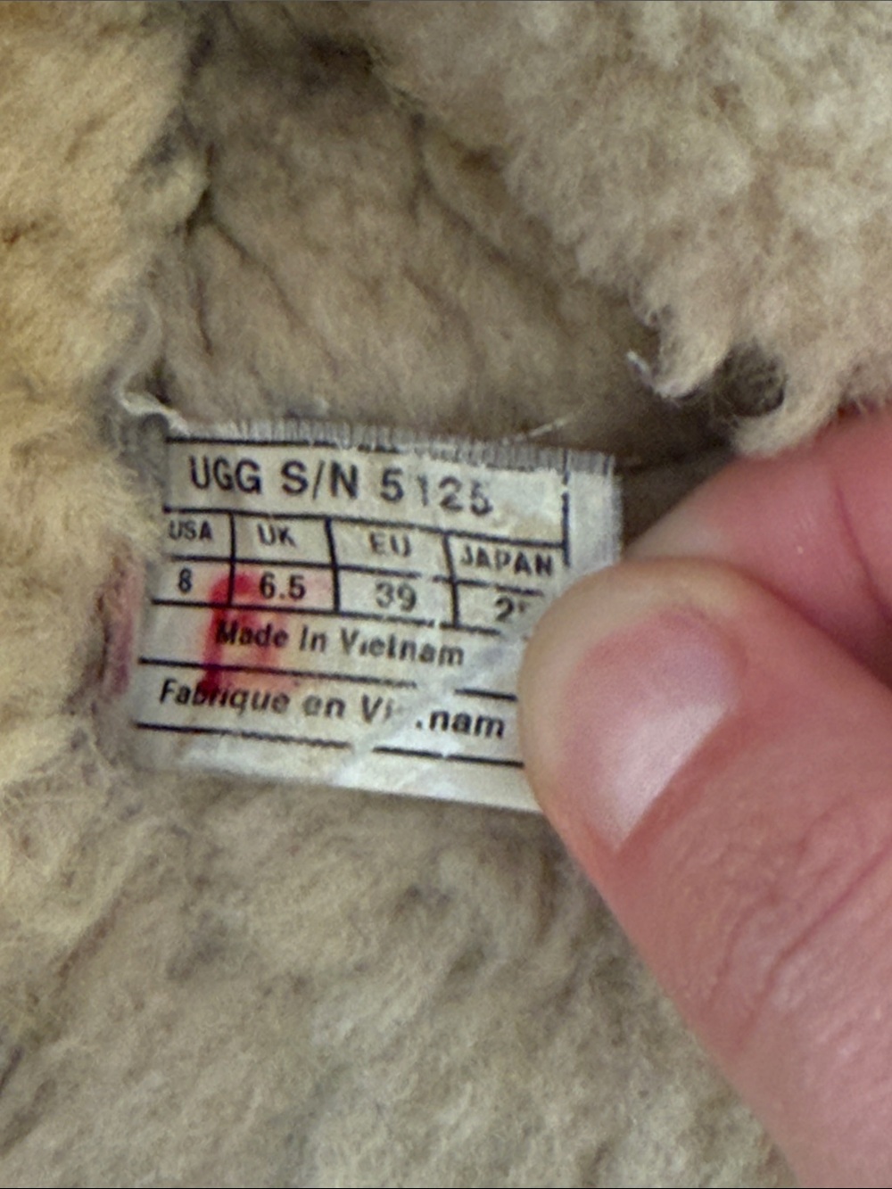 Ugg Cozy Shearling Lined Slip-On Slippers - Tan - Picture 2 of 4